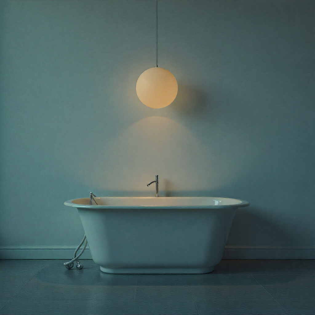 Serene room design with optimal lighting and color balance